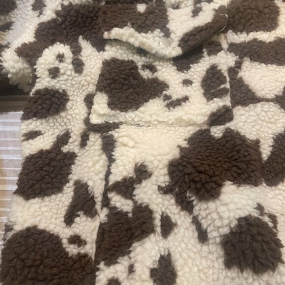 12th Tribe Leopard Print Lined Jacket - Size M - Picture 3 of 10